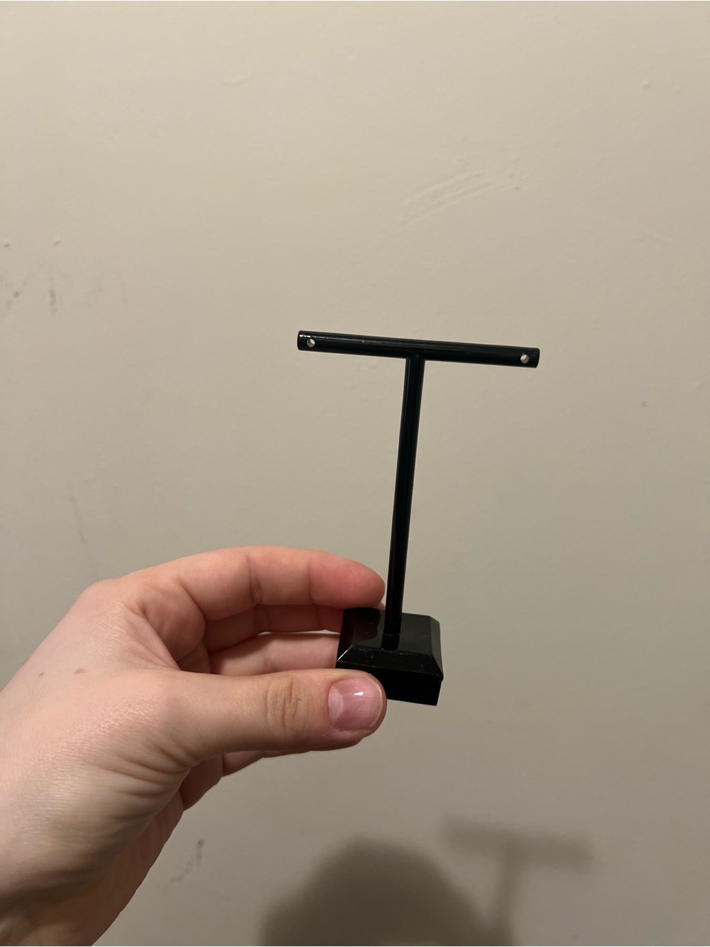 Ring & Earring Jewelry Display Stand - Clear & Black - Picture 5 of 5